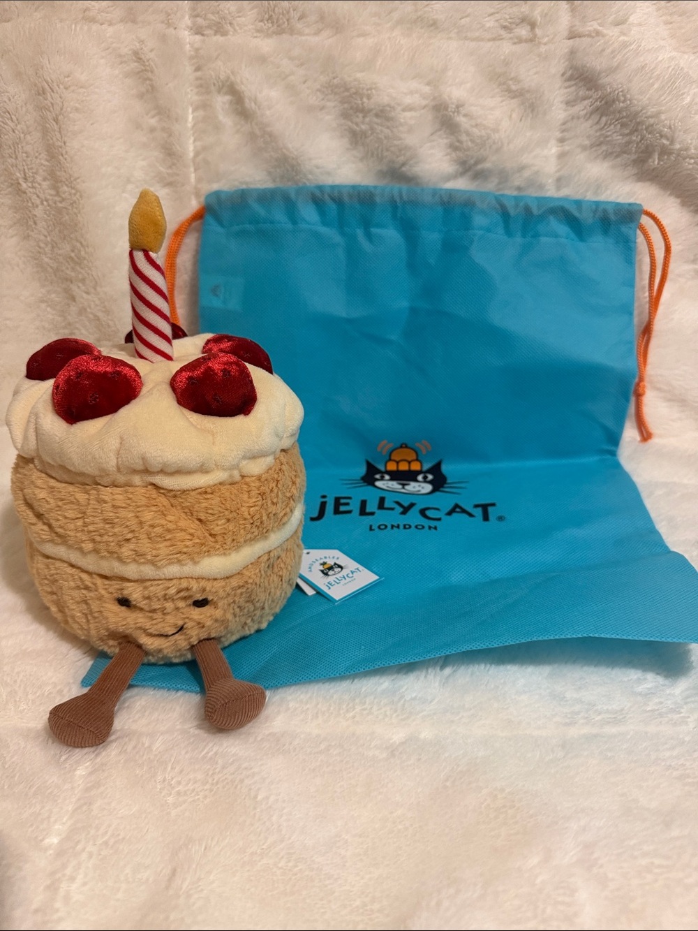 Jellycat Amuseables Birthday Cake (SKU: A2BC)
